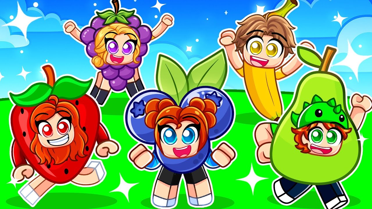 We TURNED INTO FOOD In Roblox!