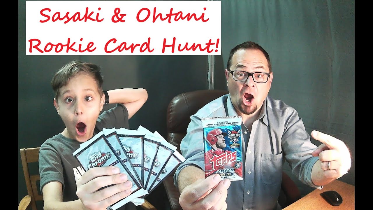Sasaki & Ohtani Rookie Card Hunting - Pack Battle