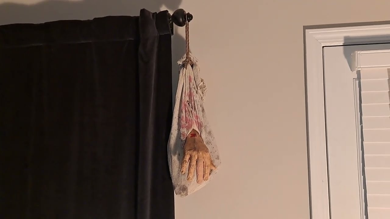 Gemmy Animated Hand in Bag Prototype - Halloween Animatronic History