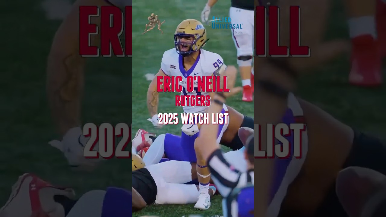 Eric O'Neill = DAWG | 2025 Watch List #TrueIMPACT #DefenseMatters #LottsOfIMPACT #collegefootball