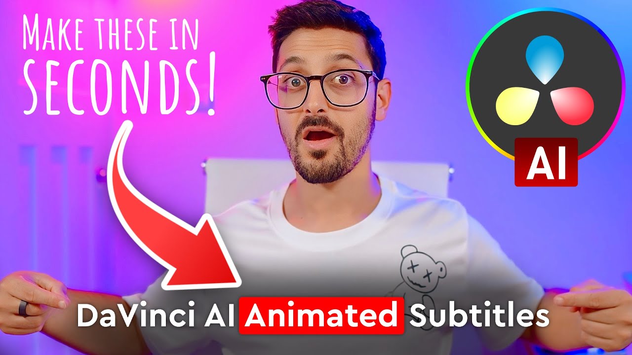 Animated Subtitles In DaVinci Resolve 20 | Full Tutorial