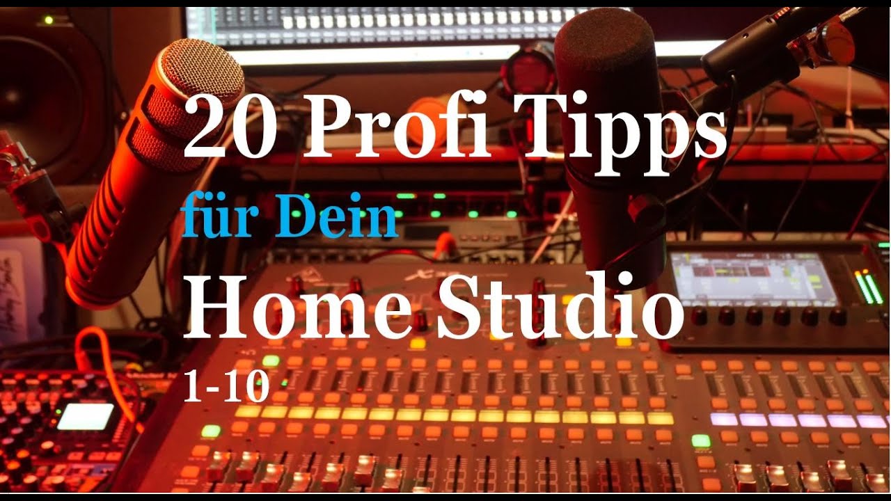 AshCreekStudios: Home Studio | 20 Profi Tipps für Dich und Dein perfektes Home Studio - Teil 1