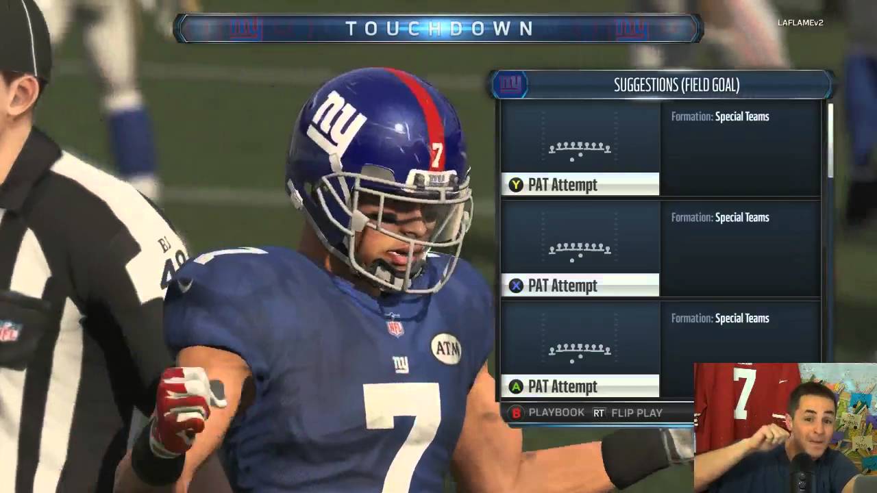 Madden 16 Highlights - LT Hitstick Fumble TD! (ZFarls Play Of The Day)