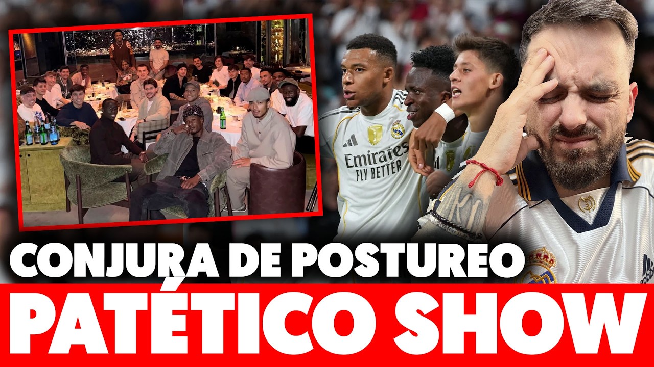 TREMENDO CIRCO del MADRID: CENA CONJURA por PURO POSTUREO hasta las 3 AM · OTRO ENFADO INTERNO