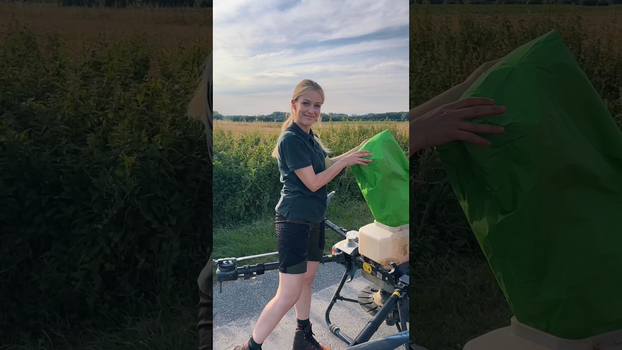 Cover Crop Application with DJI Agras 