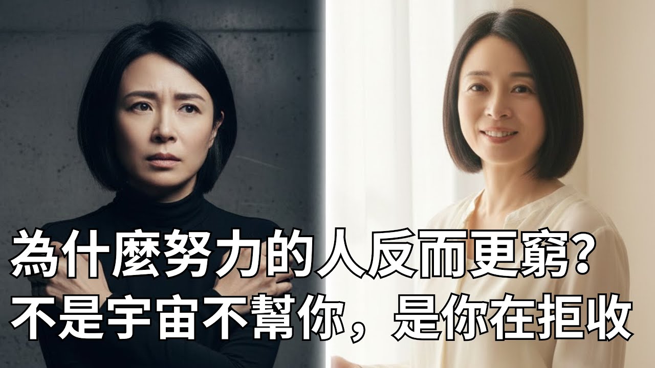 為什麼努力的人反而更窮？不是宇宙不幫你，是你一直站在錯的位置！