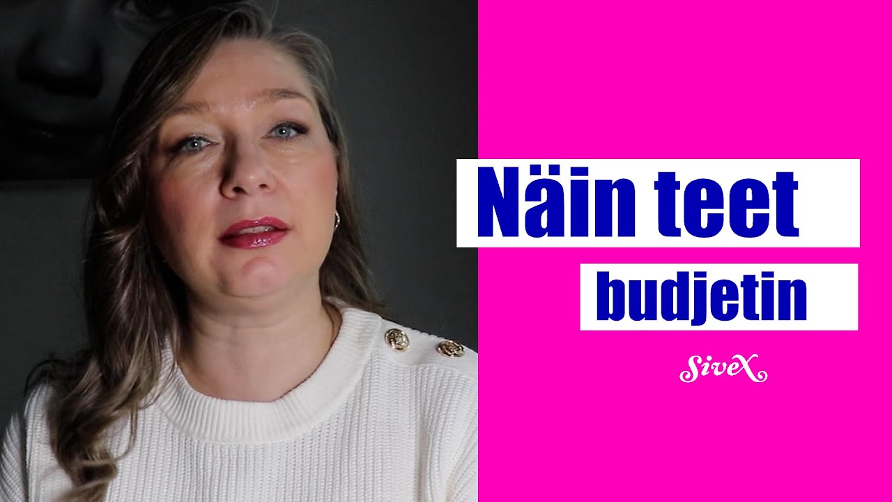 Kuinka saat talouden kuntoon budjetin avulla? Katso video!