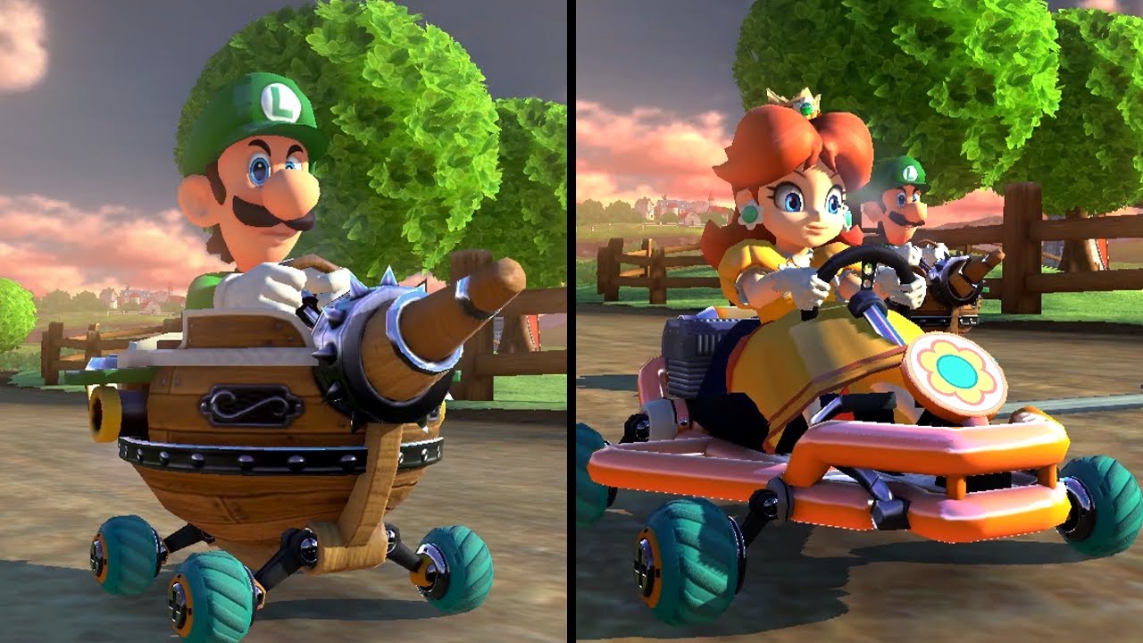 Mario Kart 8 Deluxe - Shell Cup 150cc (2 Players)
