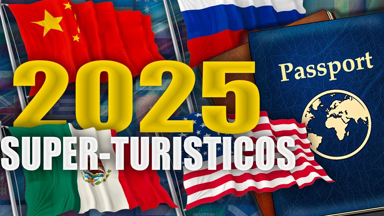 Los 10 Paises m&aacute;s Visitados del Mundo 2025