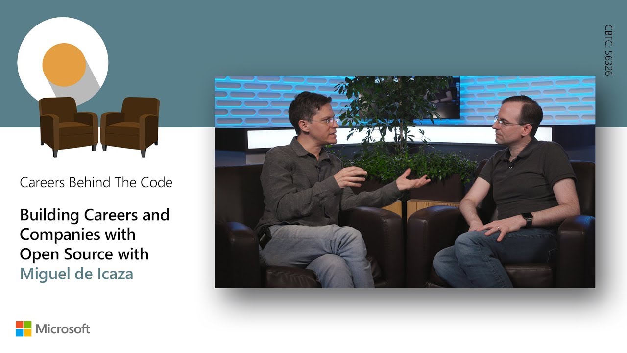 Careers Behind the Code: Building Careers and Companies with Open Source with Miguel de Icaza