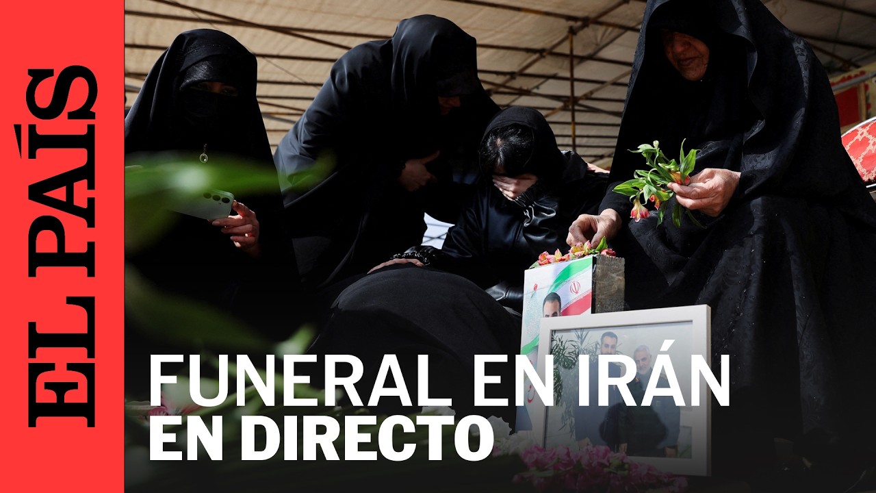 DIRECTO | Funeral por el comandante iraní fallecido en los ataques aéreos el 28 de febrero | EL PAÍS
