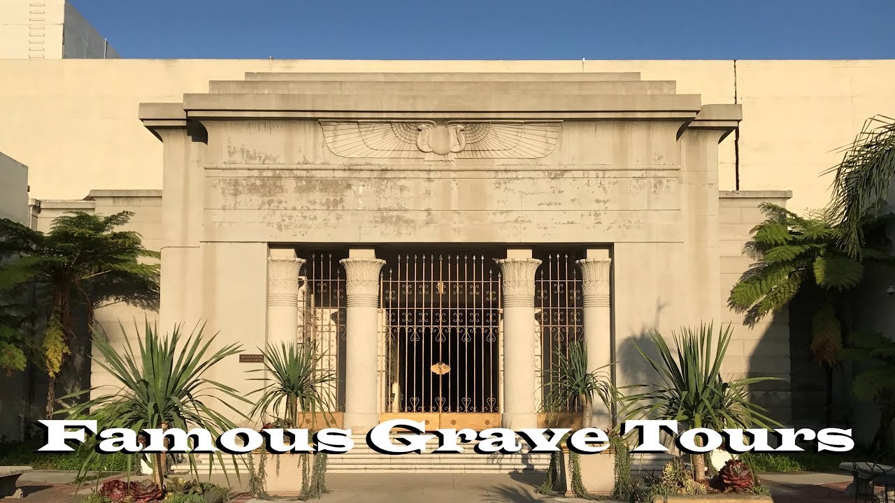 FAMOUS GRAVE TOUR: Actor Clifton Webb In Hollywood Forever Cemetery, CA