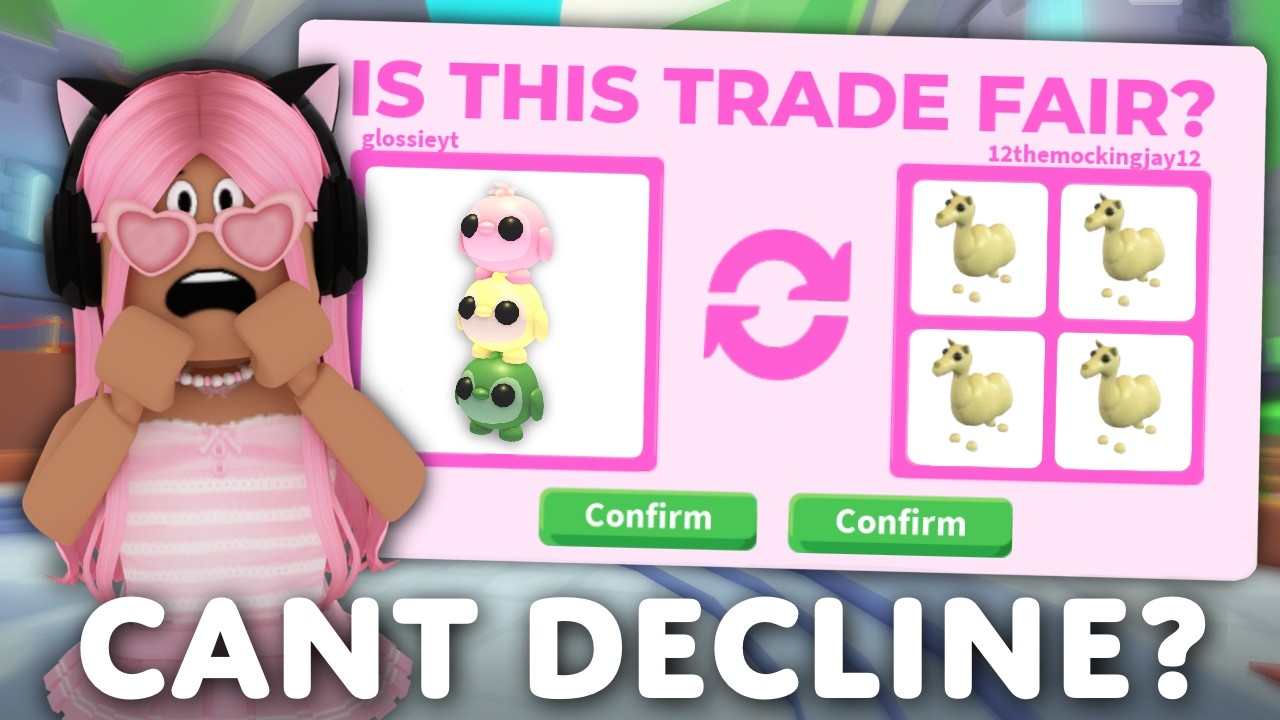 i said yes to EVERY TRADE in ADOPT ME....again