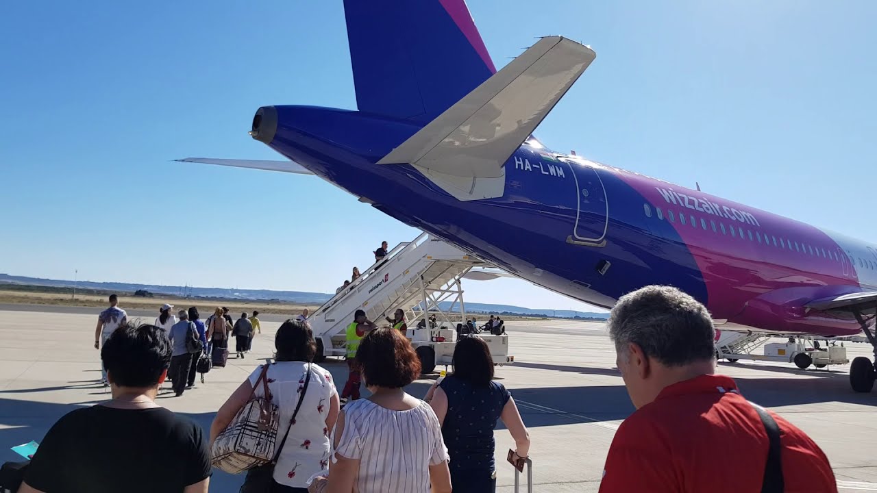 Flying from Zaragoza (Spain) to Bucharest (Romania)