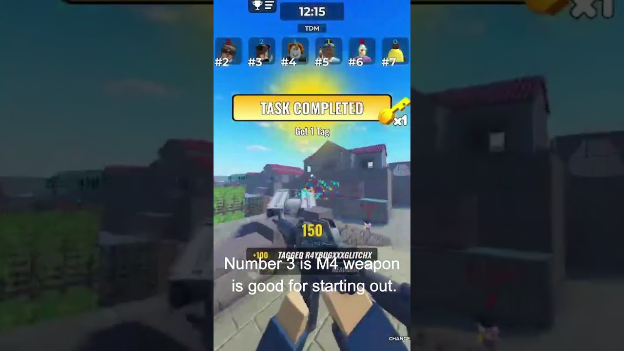 Top Five Weapons In Gunfight Arena