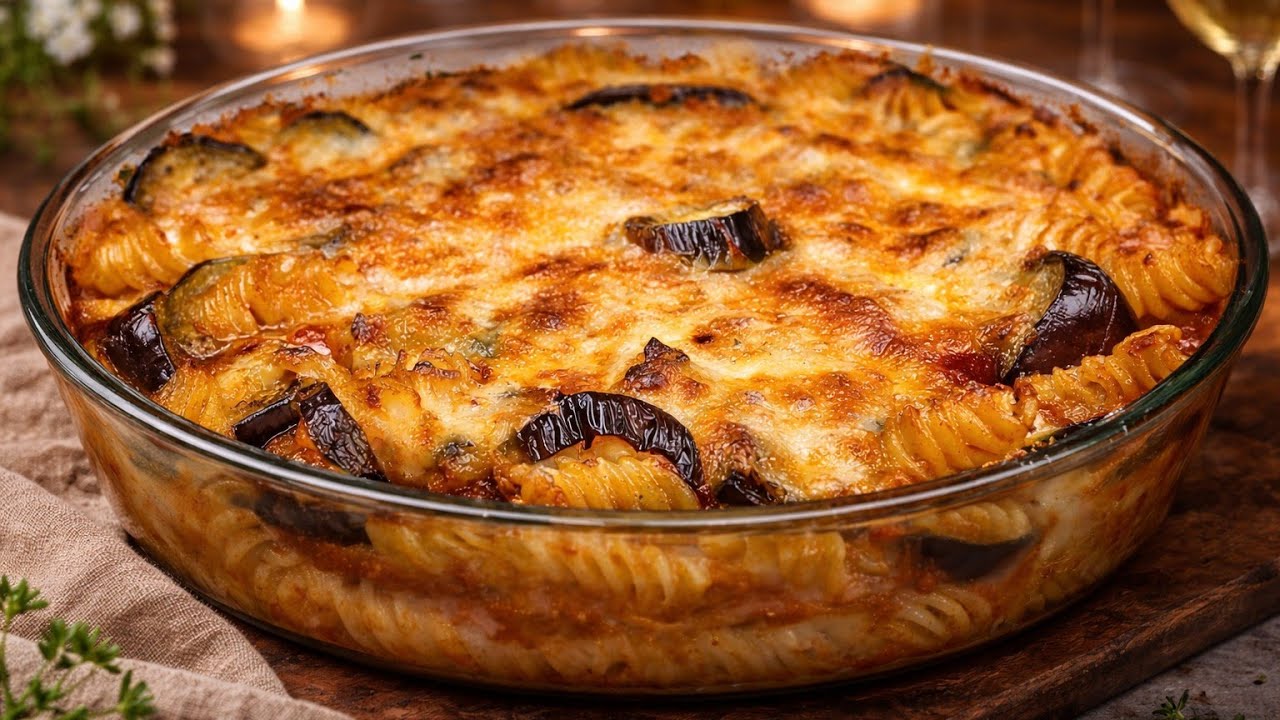 Баклажаны + Паста! Лучший рецепт с баклажанами! Паста с баклажанами.