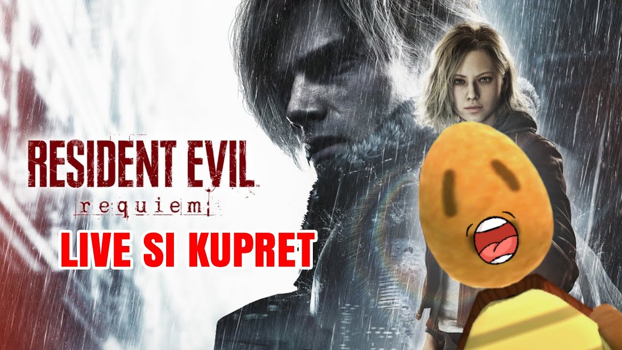 LIVE SI KUPRET GAME HORROR RESIDENT EVIL REQUIEM