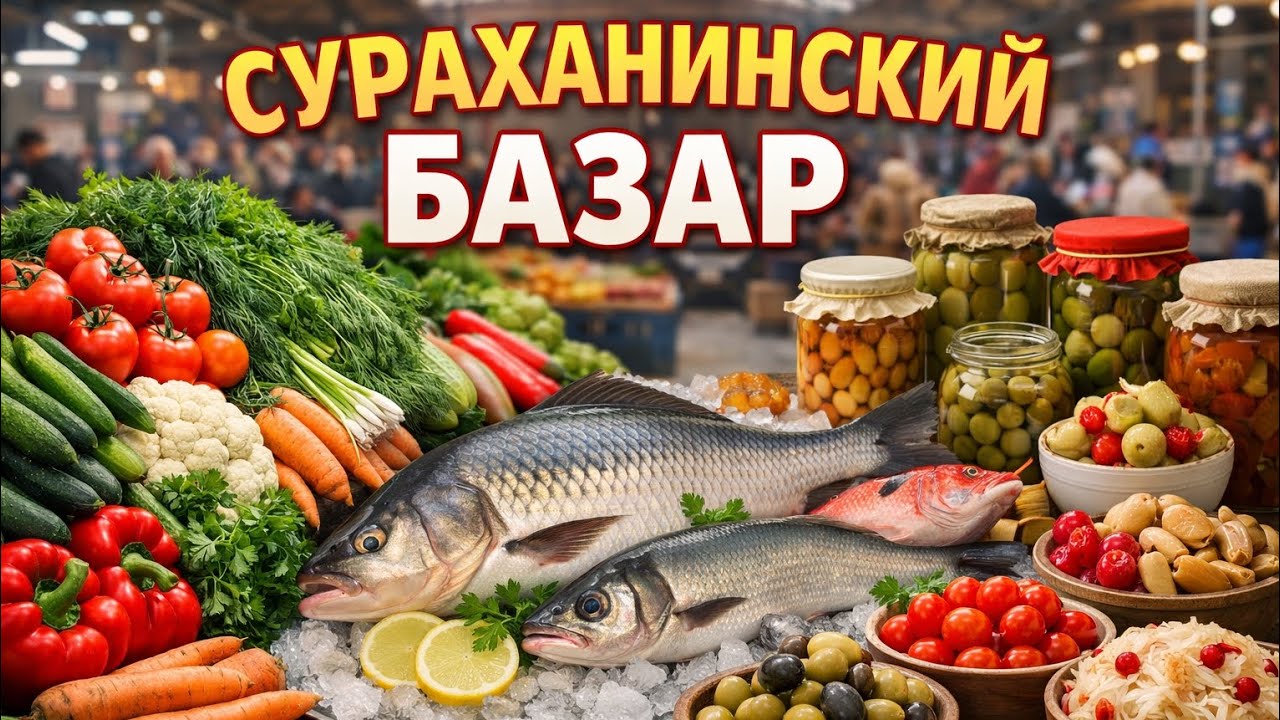 свежие овощи и зелень, рыба, ароматные соленья и атмосферу настоящего бакинского рынка #баку #базар 