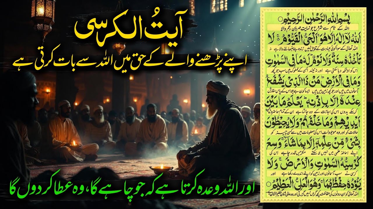 Ayat ul Kursi: Woh Ayat Jo Allah Se Baat Kar Ke Har Dil Ko Noor Deti Hai