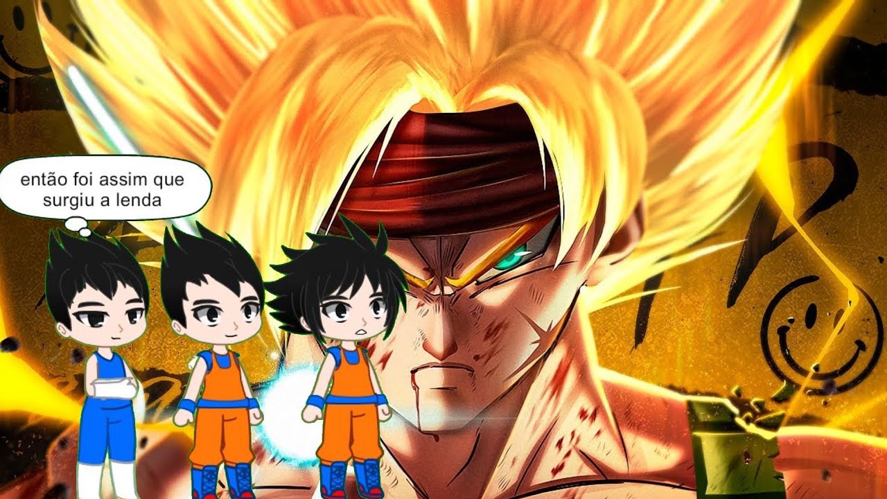 Dragon ball Z Pós Saga boo reagindo ao Rap do Bardock(Anirap)