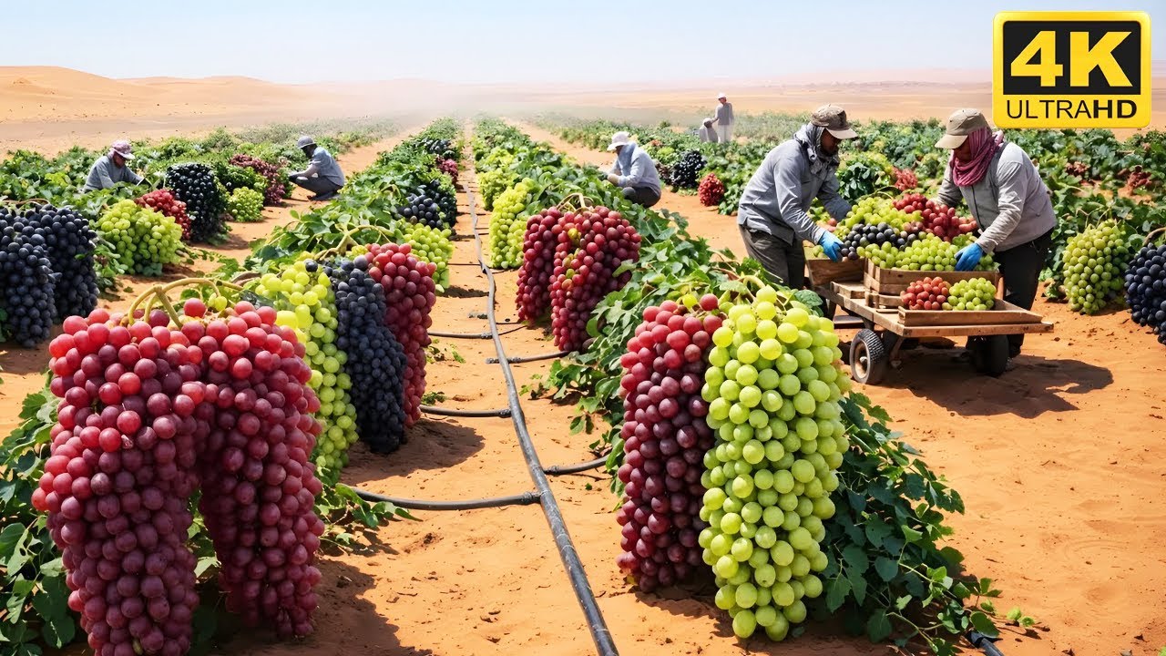 Unbelievable! They Said Grapes Couldn’t Grow in the Desert — The Results Proved Them Wrong