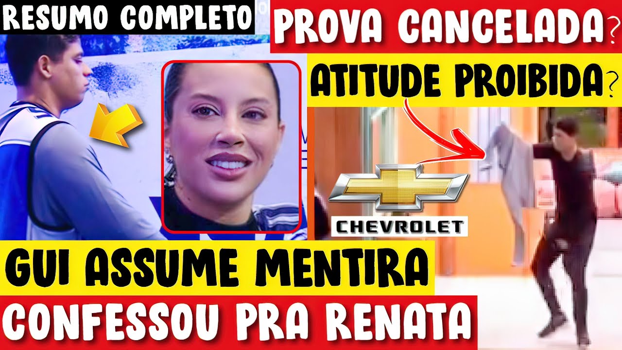 PROVA CANCELADA? PATROCINADOR É ACIONADO / Guilherme é Criticado