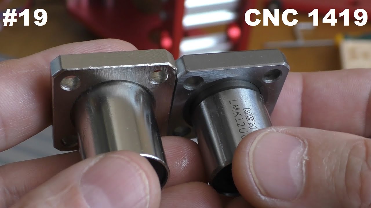 #19  CNC 1419 - Замена подшипников  Самому интересно что это даст