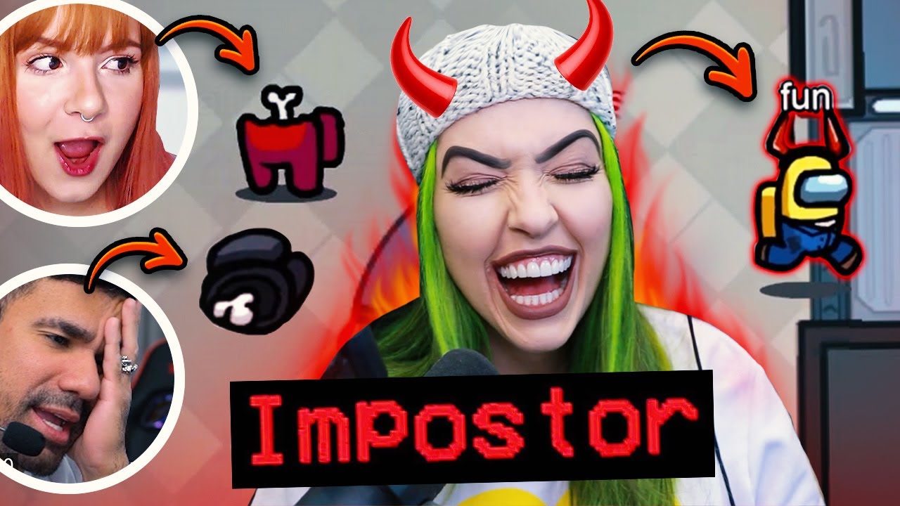 A FUNBABE NÃO TEVE PENA! O MELHOR IMPOSTOR DO AMONG US!