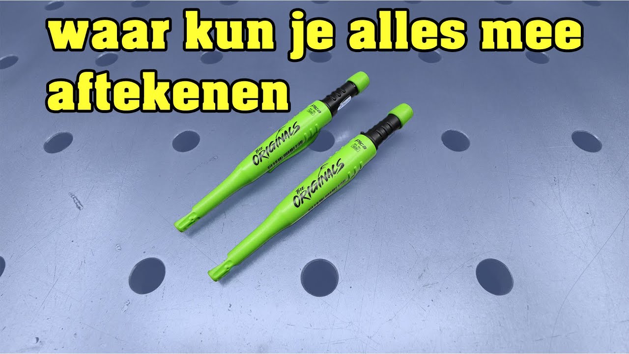 Pica pen voor op alle ondergronden af te tekenen hoe werkt deze.