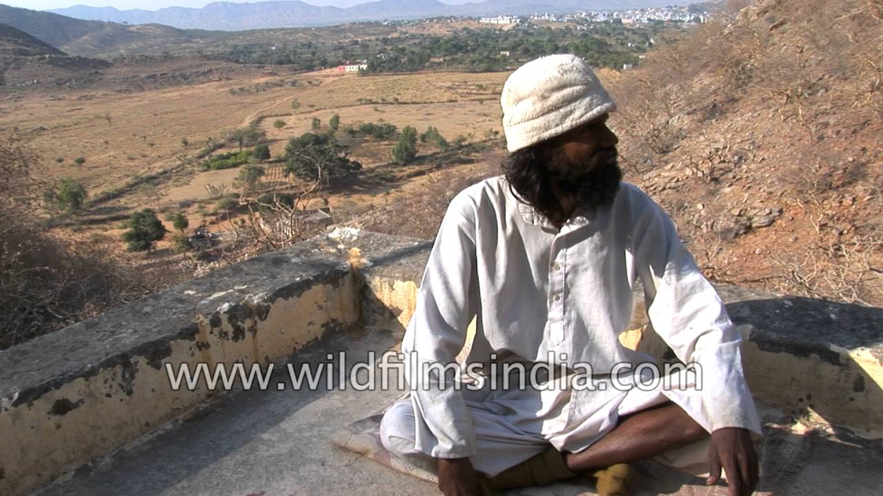 Indian priest talks about Agastya Muni cave in Rajasthan