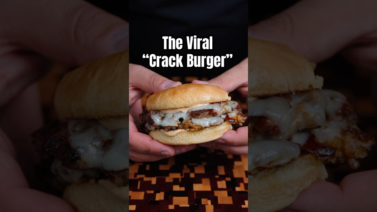 The Viral &ldquo;crack burger&rdquo; is&hellip;.