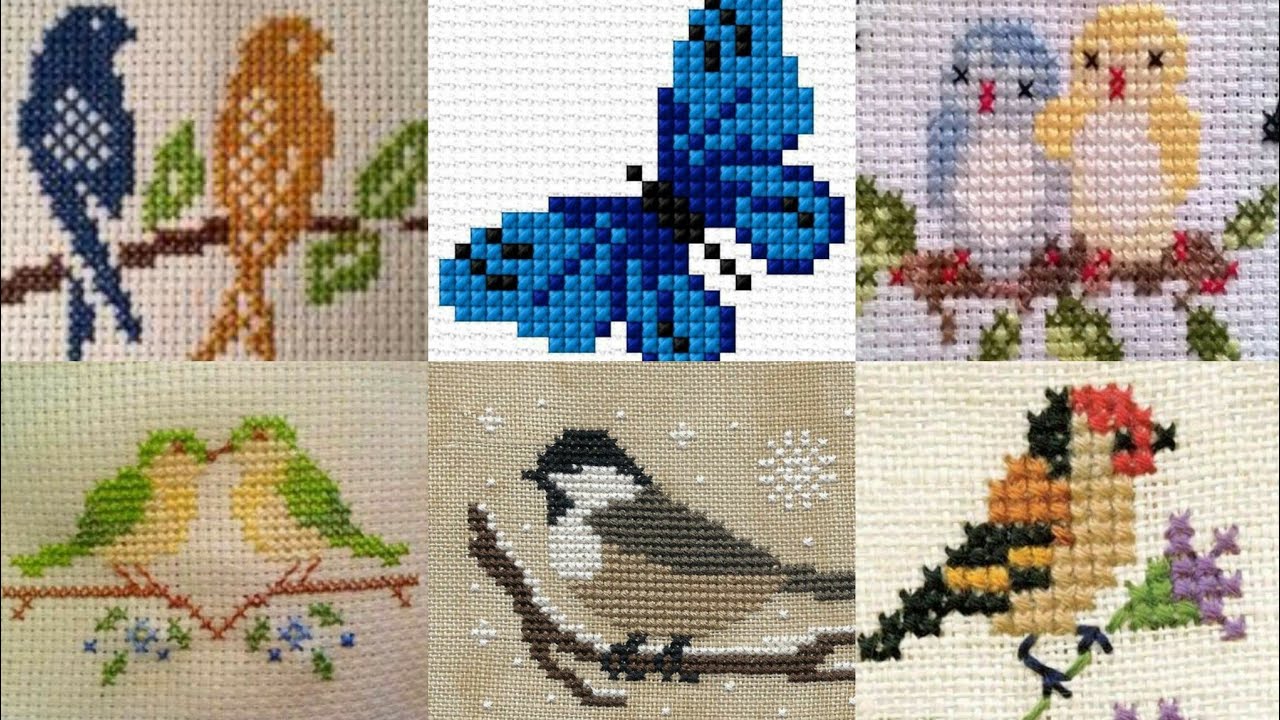 beautiful and amazing Cross stitch patterns// char suti kerhai key Designs
