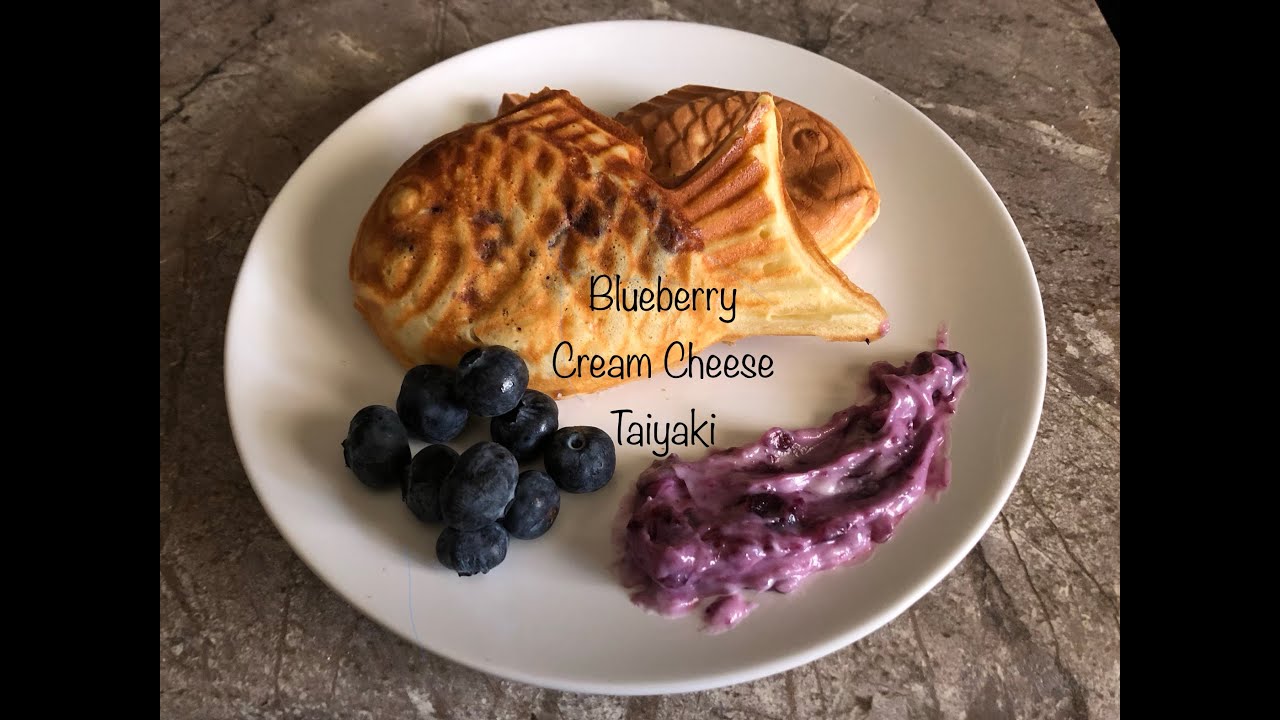 How to Make Blueberry Cream Cheese Taiyaki