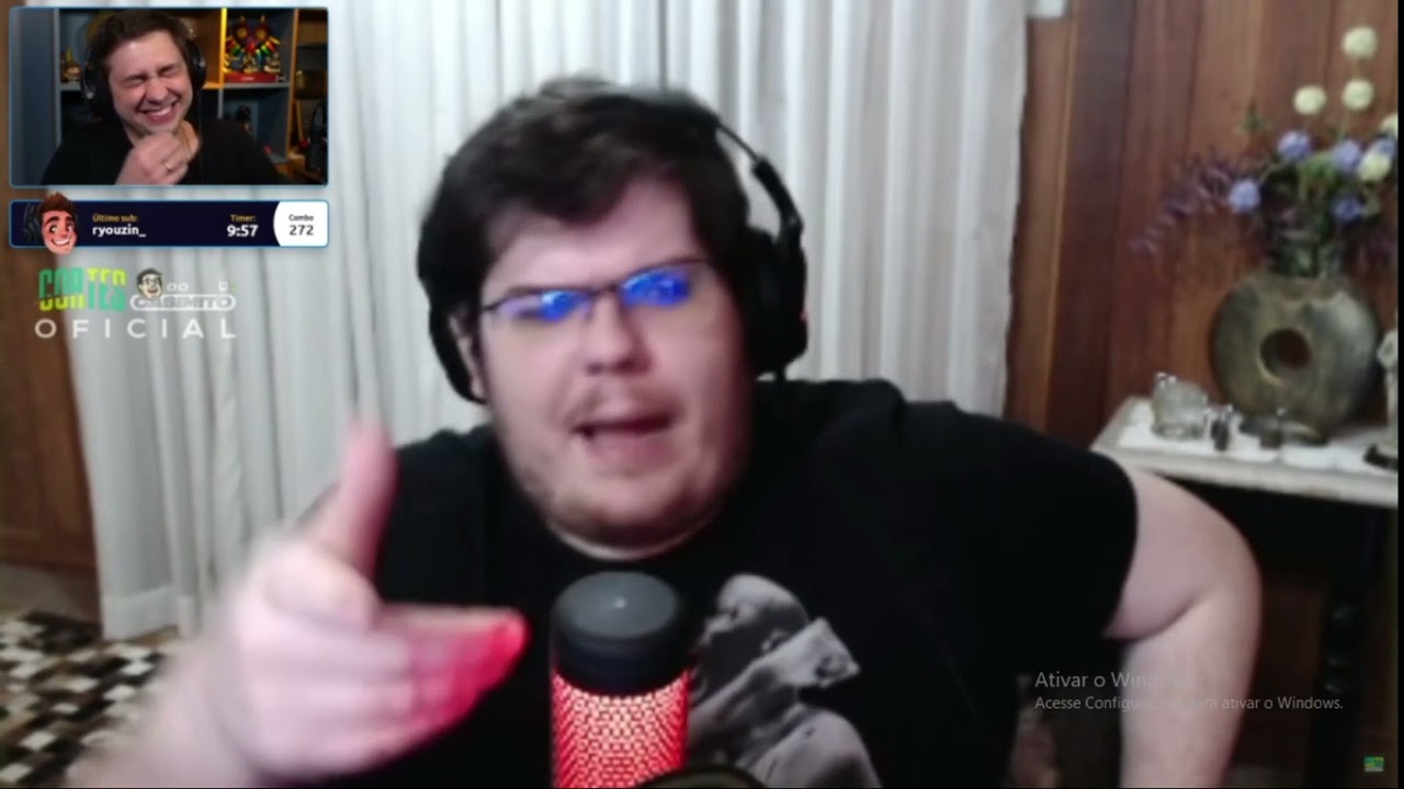 ALANZOKA REAGINDO O DIA QUE CASIMIRO FOI IGNORADO PELO ALAN!