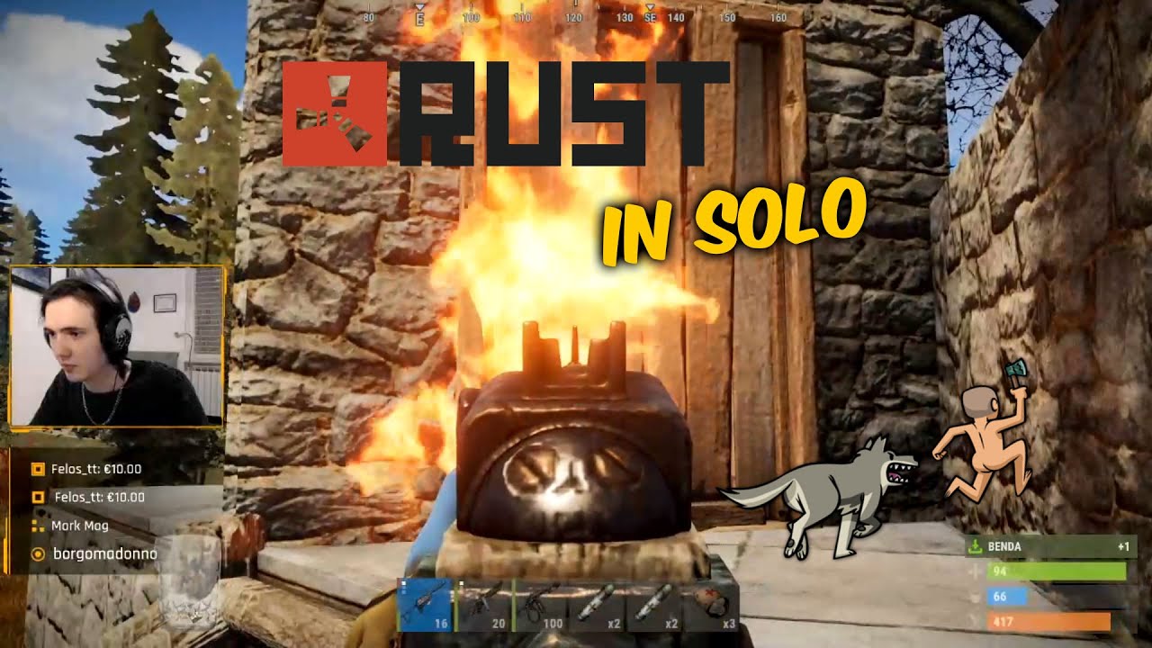Rust in Solo - Loot Succosi - Alcune Clip delle Live in Solitaria 💣