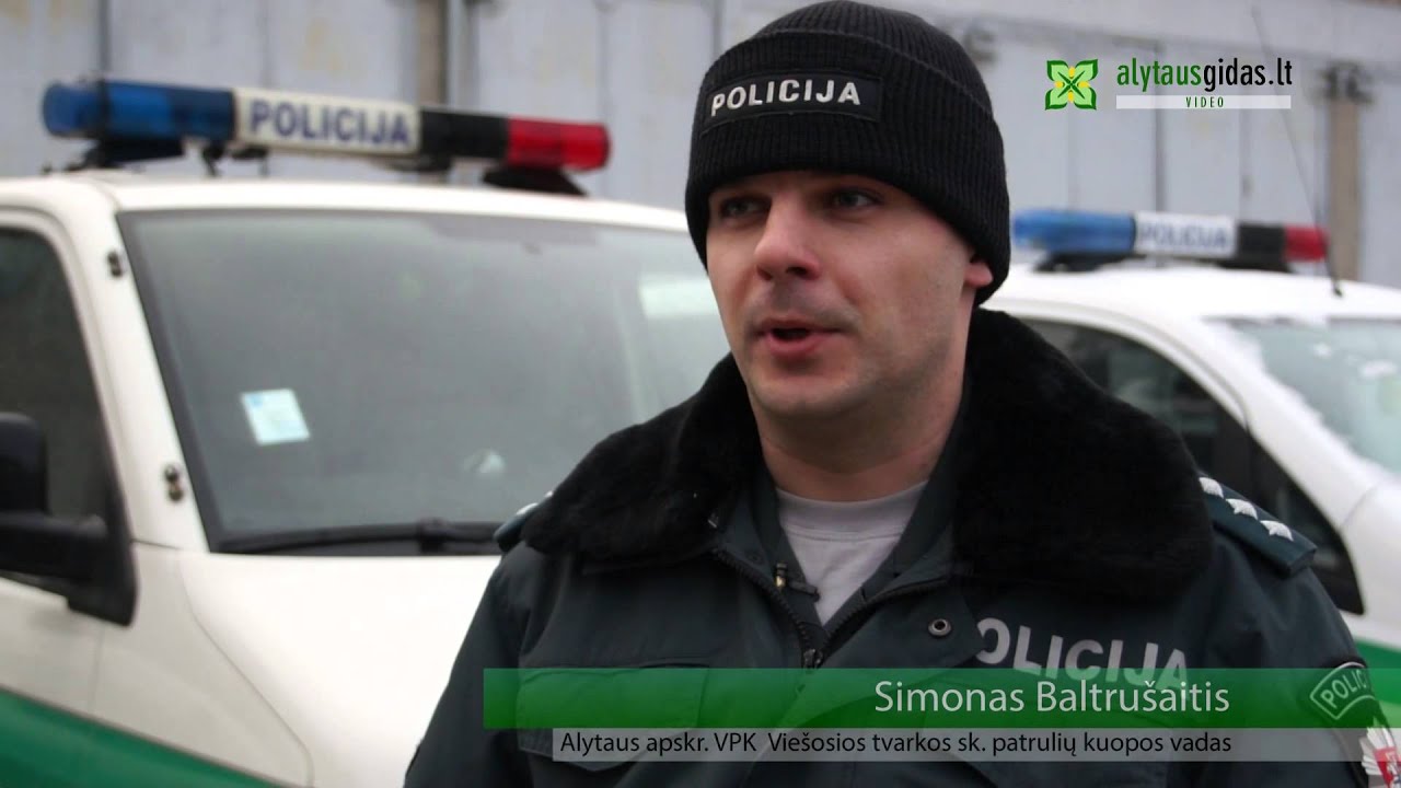 Policijos pareigūno komentaras