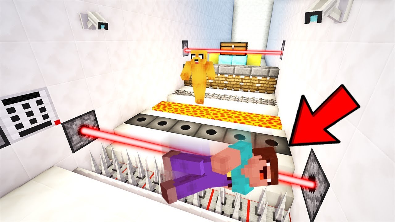 ¡¡5 NOOBS VS TRAMPAS DE LA MUERTE!! 😂 MINIJUEGO MINECRAFT DEATH RUN #6