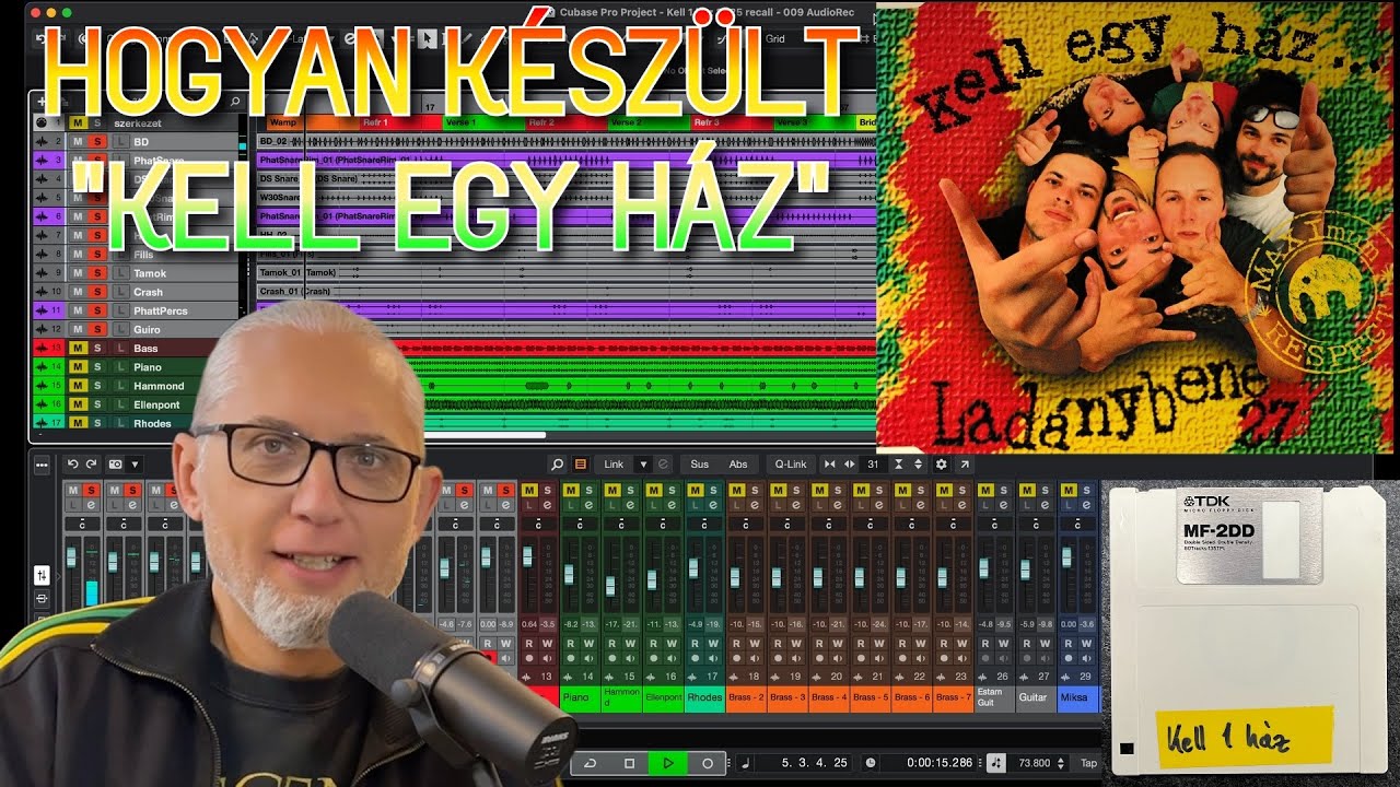Hogyan készült - Ladánybene 27 - Kell egy ház - technikai részletek és sávok