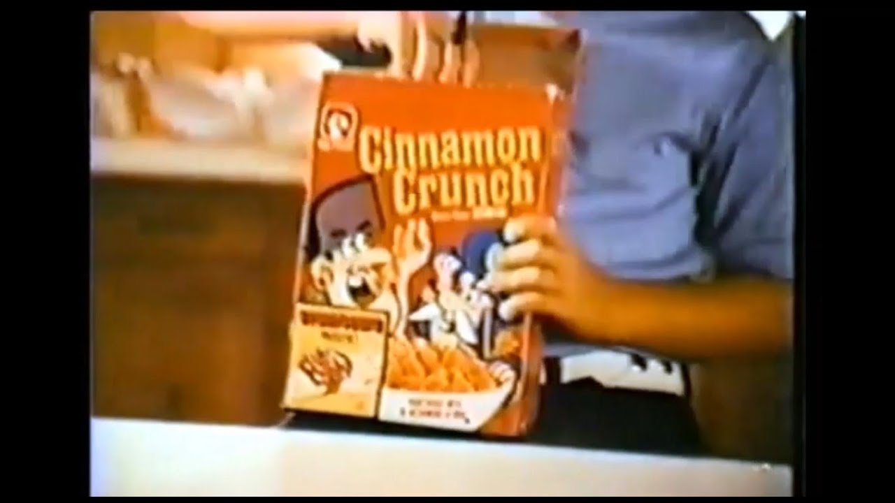 Cinnamon Crunch Cereal Commercial (Cap'n Crunch, 1971)