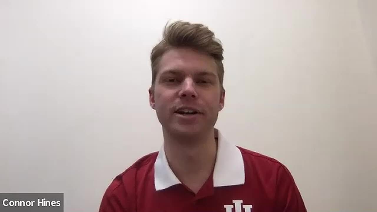Indiana Softball - Norton and Linton Interview with Connor Hines