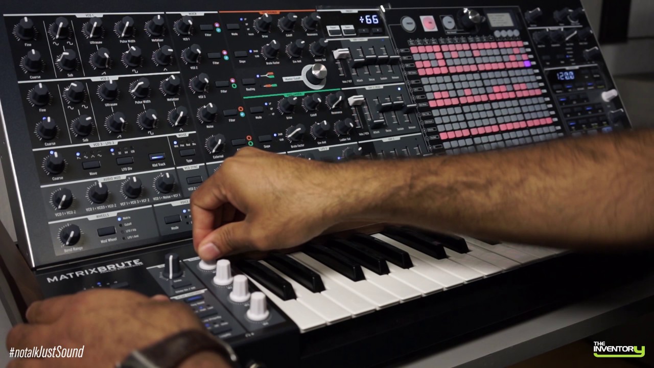 No Talk, just Sound - Arturia MatrixBrute - First Contact