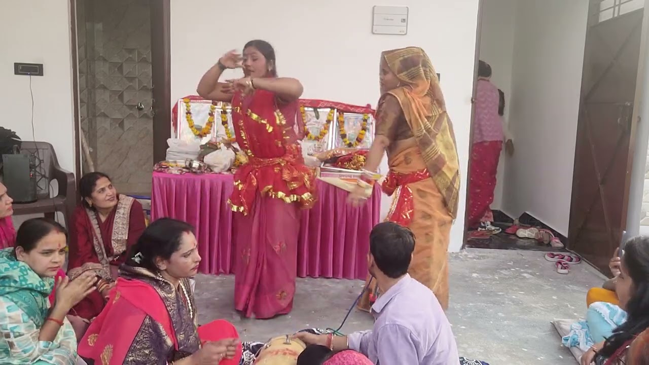 गज़ब💃डांस गज़ब जौङी👌हो मुरली वाले सांवरीया @Luxmirasilaharyana 