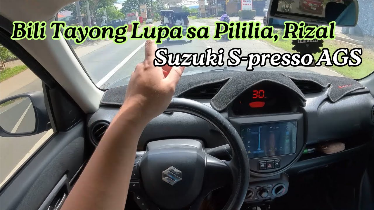 Bili Tayong Lupa sa Pililia, Rizal | Suzuki S-presso AGS