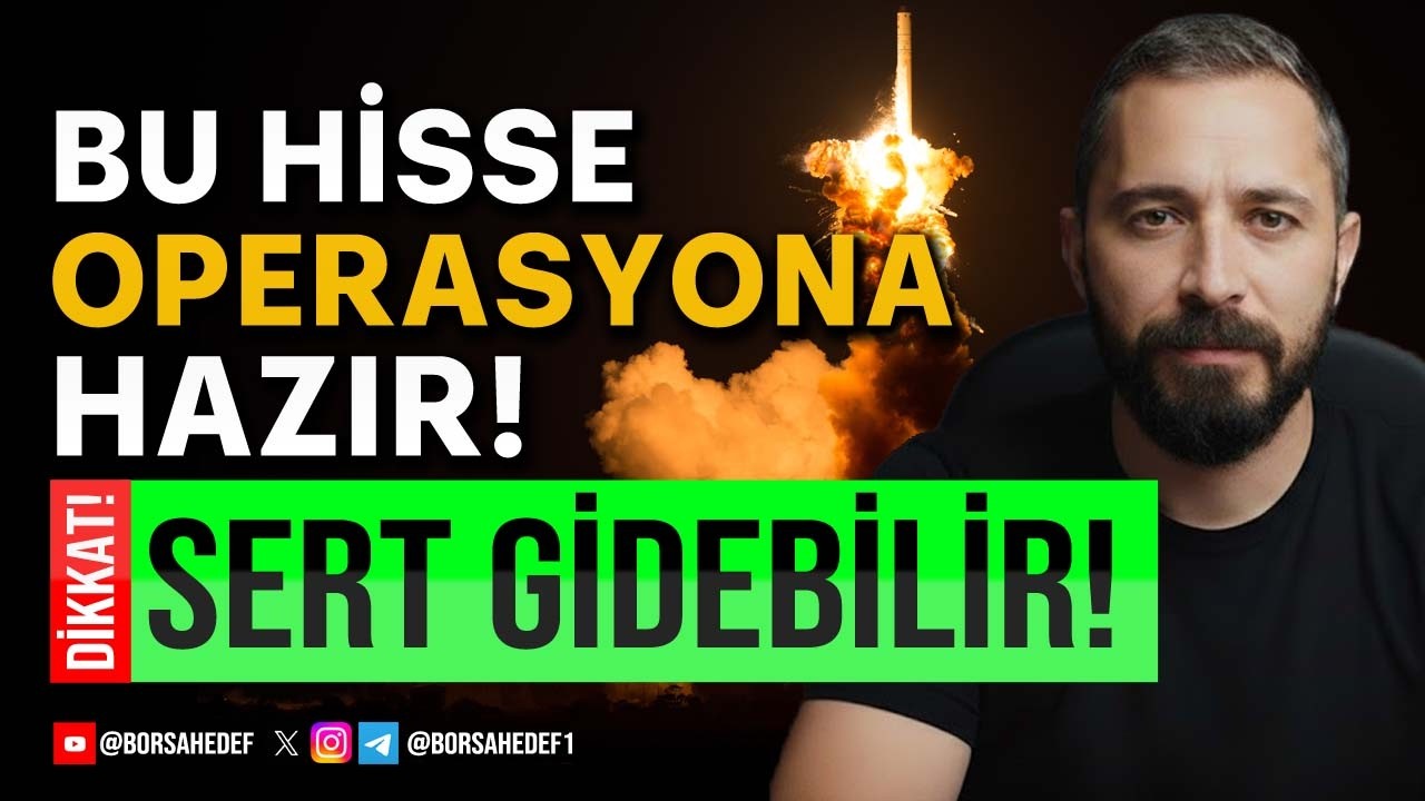 BU HİSSE OPERASYONA HAZIR DİKKAT SERT GİDEBİLİR! #bist100 #borsa #hisse