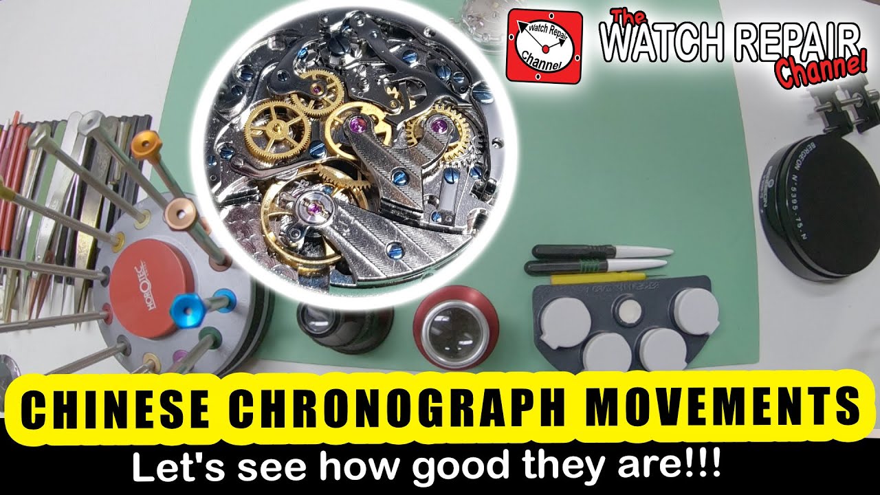 Is this Chinese Chronograph Watch Movement Any Good? Seagull ST1903 Stripdown & Inspection