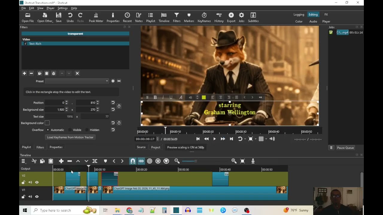 How to Add Professional Text Titles in Shotcut (Step-by-Step) | 2026