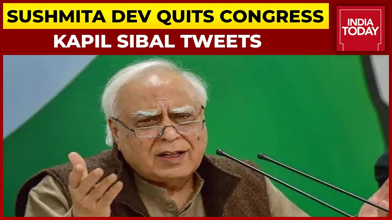 'Young Leaders Leave But 'Oldies' Are Blamed, Kapil Sibal Tweets After Sushmita Dev Quits Congress