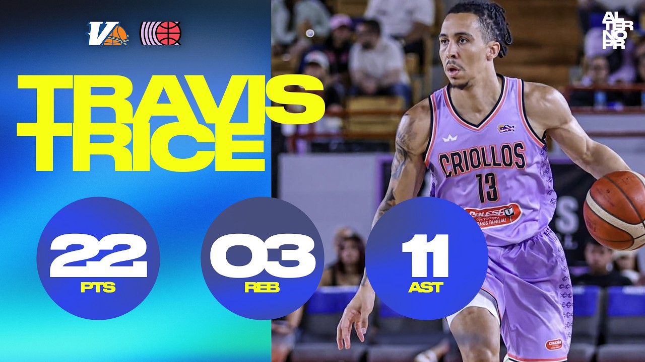 Travis Trice (5/5/26) Highlights (vs Vaqueros de Bayamon) - BSNPR