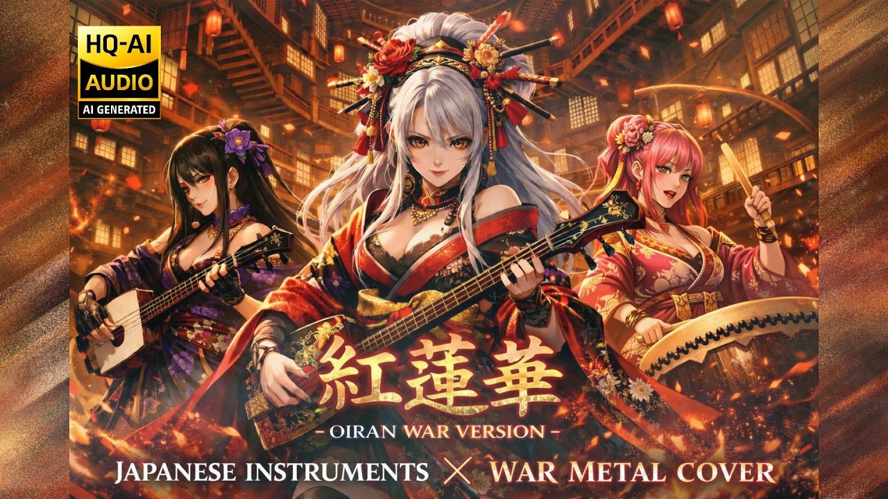 🎸【Metal Cover】鬼滅の刃OP 『紅蓮華』- Lisa - #MiragePhantom