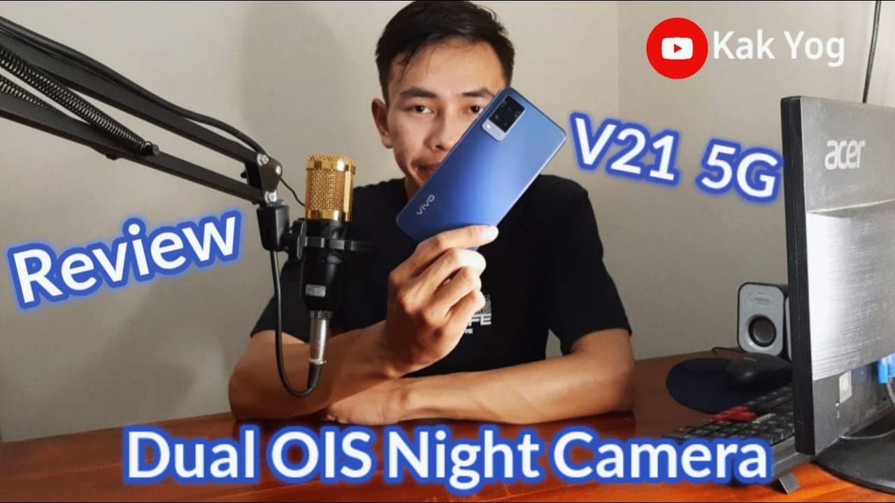 REVIEW VIVO V21 5G | WITH DUAL OIS NIGHT CAMERA